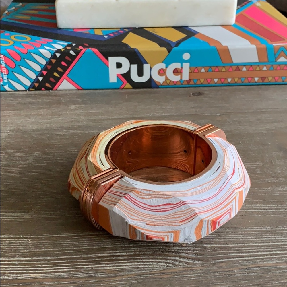 🆕Wood and Rose Gold Magnetic Fivestory Bracelet